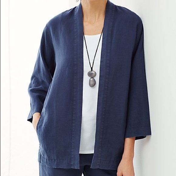 j jill linen jacket